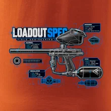 Technický výkres loadout spec paintball