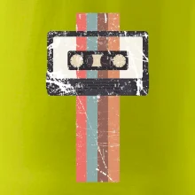Retro kazeta - pruhy