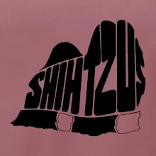 Shih-tzu - nápis v těle