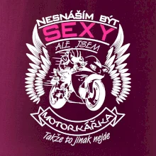 Nesnáším být sexy - motorkářka (motorka)