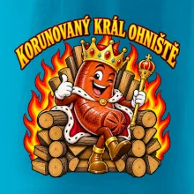 Korunovaný král ohniště