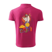 Horník těží bitcoiny