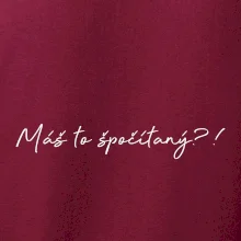 Matematika - máš to spočítaný