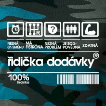 Čárový kód - řidička dodávky