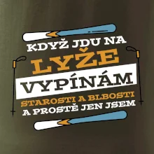 Když jdu na lyže, vypínám starosti