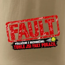 Fault přeloženo z rozhodčího