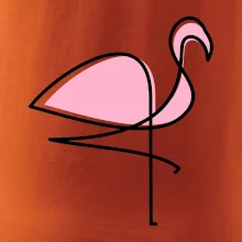 Plameňák na hubené noze