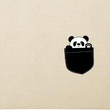 Panda v kapse