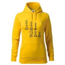 Šachové figurky kreslené