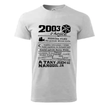 2003 v kostce