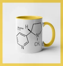 Molekulární struktura Nikotin