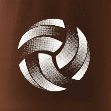 Volejbalový míč tiskový design