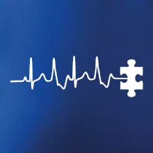 EKG puzzle rozpojené