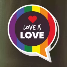 Love is love bublina