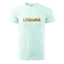 Lithuania - nápis vlajka