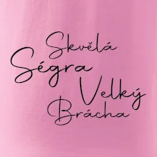 Velký brácha - nápis na zádech