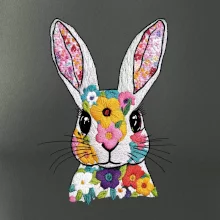 Zajíček jako vyšitý