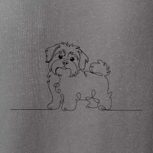 Havanský psík linka jedním tahem