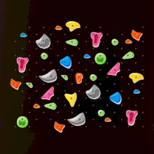 Lezení na stěně - chyty