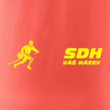 Hasičský sport SDH + váš název ŽLUTÁ