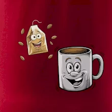 Parové triko - Hrnek a čaj