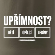 Upřímnost dětí opilci a legíny