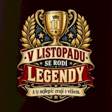 V listopadu se rodí legendy zlatý pohár