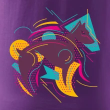 Pes abstrakce hubený