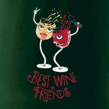 Best wine friends dancing (Pecka design)