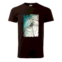 Barevné nebe - stožáry vysokého napětí