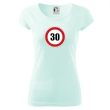 Dopravní značka - omezení rychlosti 30
