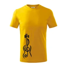 Houslový klíč kytara