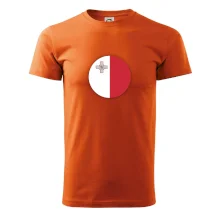 Vlajka Malta kulatá velká