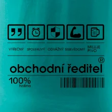 Čárový kód - Obchodní ředitel