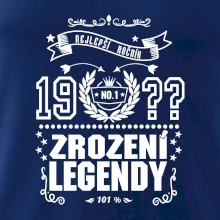 Zrození legendy - pro všechny - vlastní letopočet