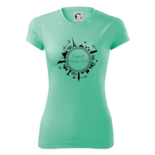 Czech Travelers jednobarevný