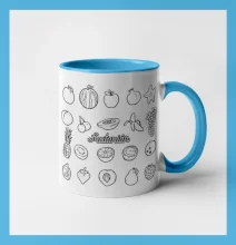 Frutarián ovoce ve čtverci