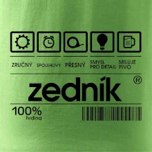 Čárový kód zedník