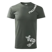 Cycling nápis šikmo