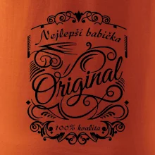 Vintage nejlepší babička  100% kvalita