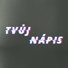 Glitch font - tvůj nápis Glitch font - tvůj nápis