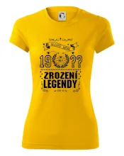 Zrození legendy - pro všechny - vlastní letopočet