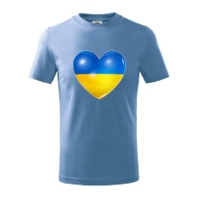 Ukrajina srdce vlajka