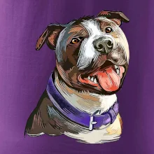 Americký stafordširský teriér  kreslený