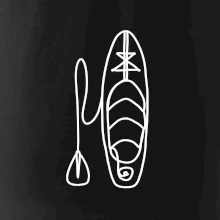 Paddleboard jedním tahem