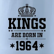 Kings are born in 1964