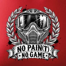 Motiv no paint no game s maskou