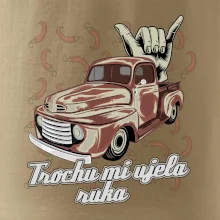 Trochu mi ujela ruka