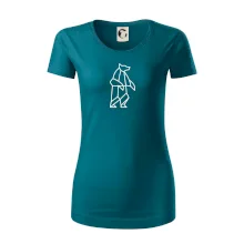 Geometrie lední medvěd stojící