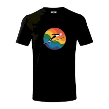 Skokan na lyžích v kruhu